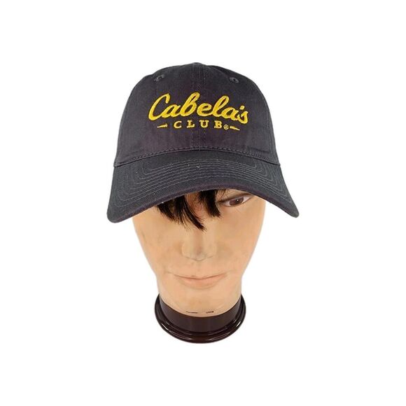 Cabela’s Men’s Performance Cap Strap Back Gray Hats - Picture 1 of 9